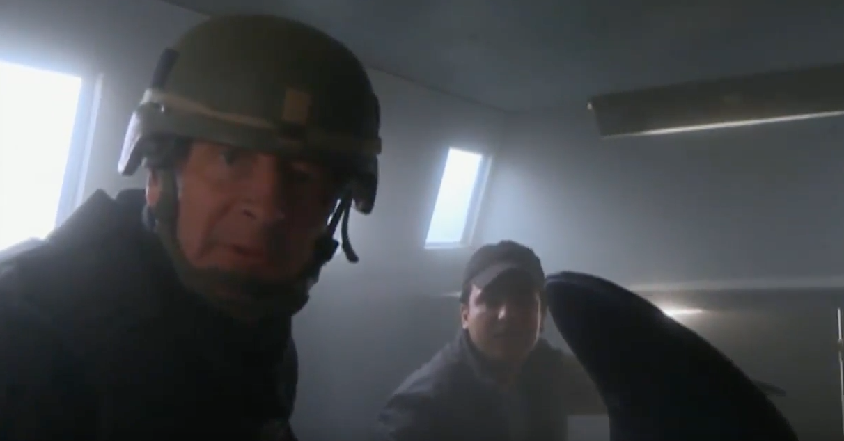 (VIDEO) Sky News Reporters Narrowly Escape ISIS Suicide Bomb Explosion Featured