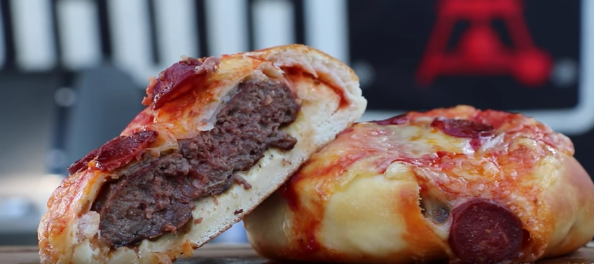 Most Mouth-Watering Combination Of American Food Ever: The Pizza Burger Featured