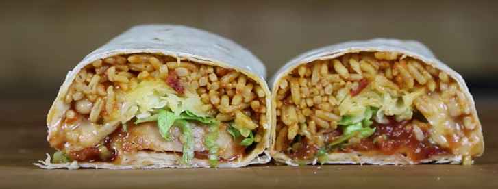 The Perfect Quick & Easy Lunch: The Grilled Chicken Burrito Featured