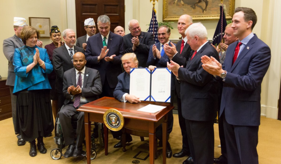 President Trump Signs Bill To Extend Veterans Choice Program | American ...