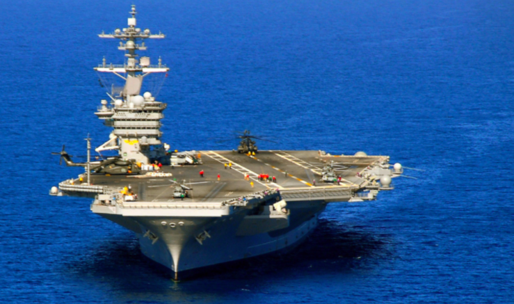North Korea Says It’s “Ready To Sink” U.S. Aircraft Carrier “With A Single Strike” Featured