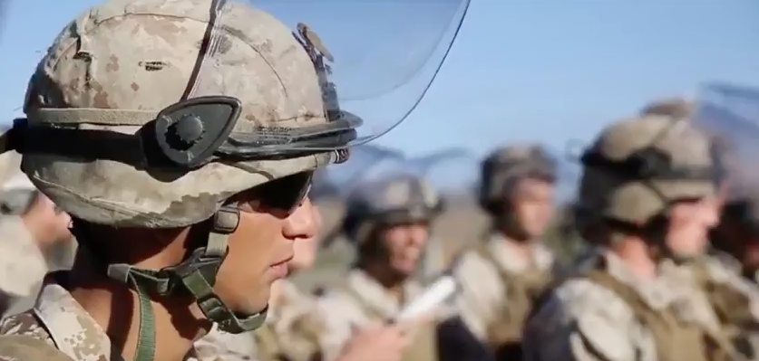 Watch U.S. Marines Conduct Riot Control Training Featured