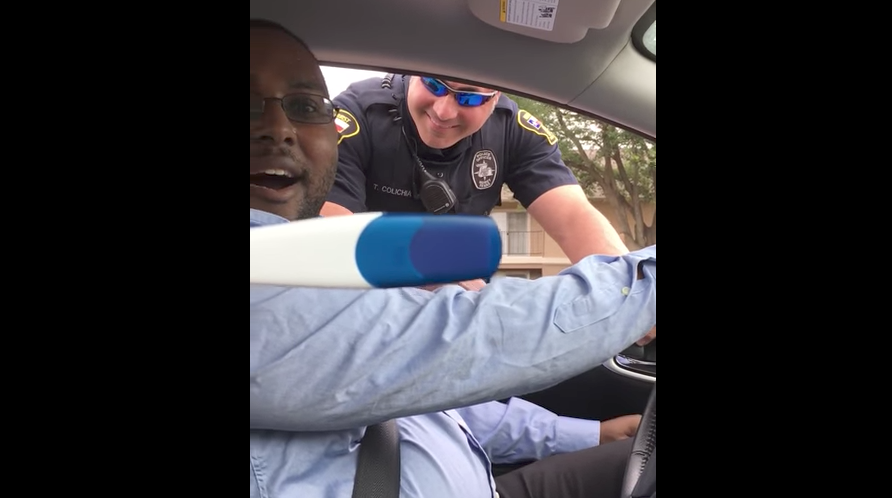 (VIDEO) Police Pull Over Army Veteran For Surprise Pregnancy ...