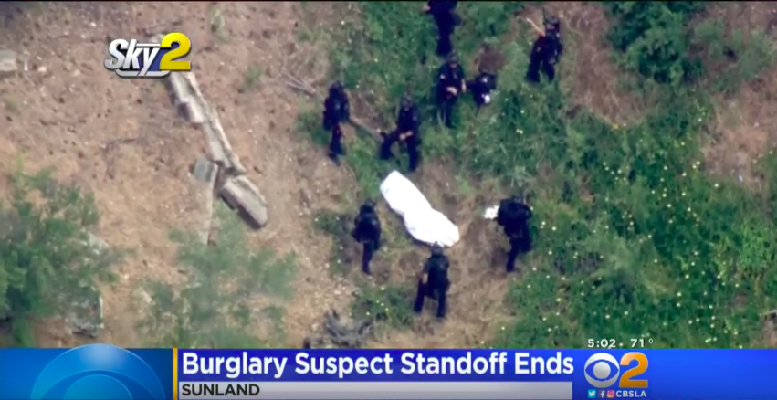 A SWAT Team In Los Angeles Shot & Killed A Suspect From A Helicopter For The First Time Featured