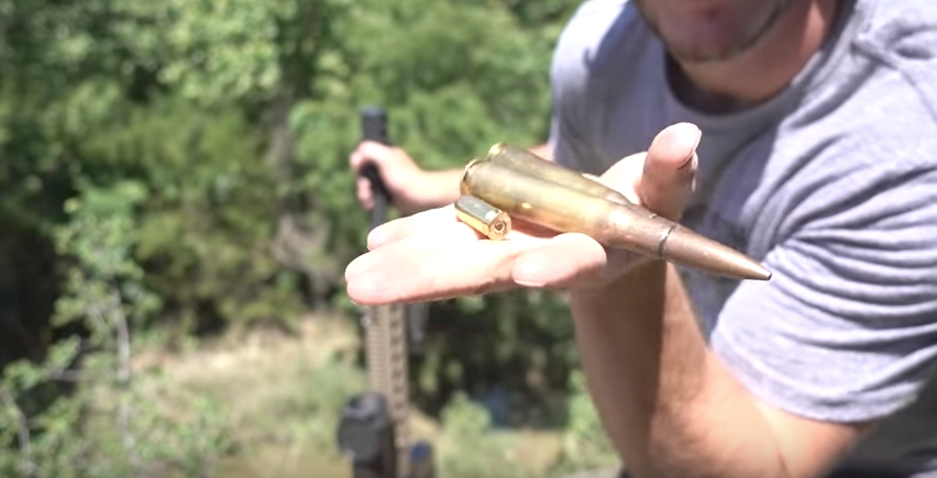 (VIDEO) How Far Can A .50 Cal Sniper Round Drill Into The Earth? Featured