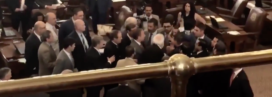 Texas Politician Calls ICE On Illegal Immigrant Protestors; House Democrat Threatens To Kill Him In Scuffle Featured