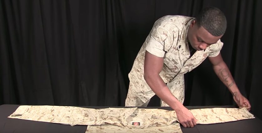 (VIDEO) How to roll your sleeves to both comply with Marine Corps regulations and show off your guns Featured