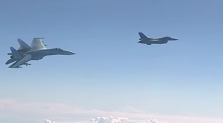 Russia flips the story and pushes false propaganda on NATO’s F-16 encounter Featured