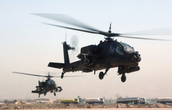 US Army tests powerful laser beam on Apache helicopter Featured