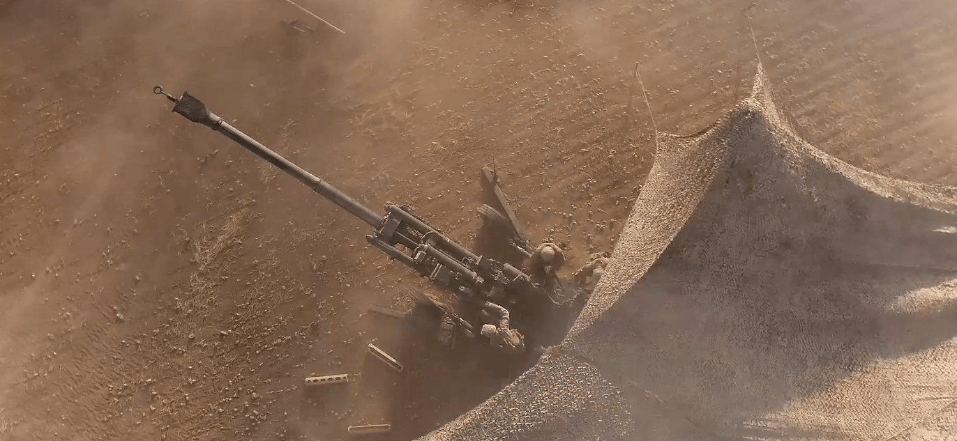 Incredible video footage shows US Marines striking ISIS with artillery Featured