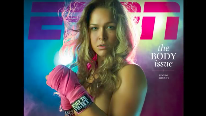 Remember When MMA Fighter Ronda Rousey Got Naked For Sports Illustrated And ESPN American