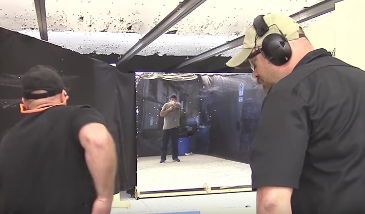 (VIDEO) ‘Live’ pistol training with a loaded handgun and ‘real’ target Featured