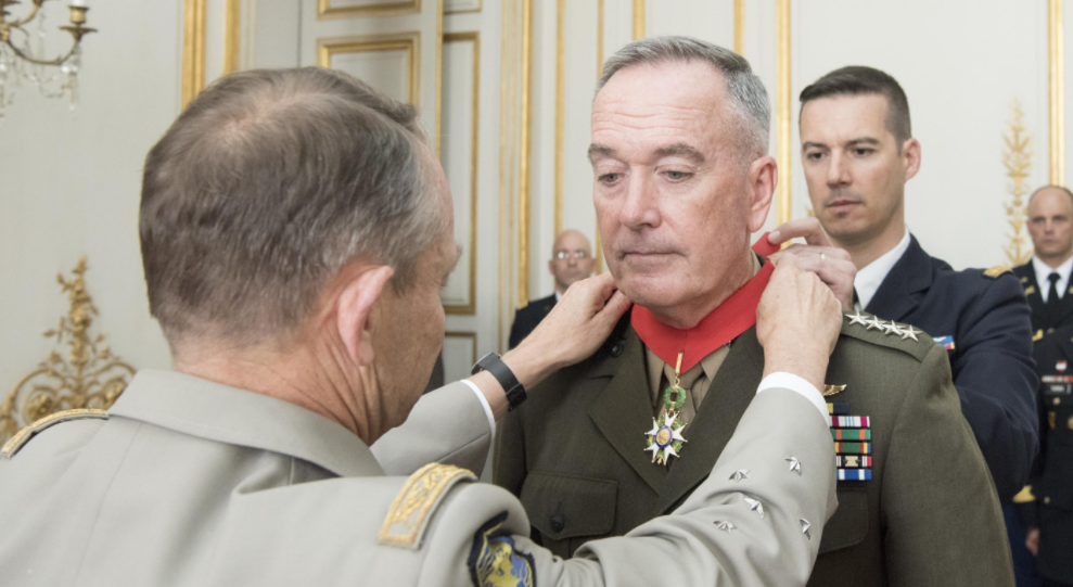 France awards US Marine Corps general the country’s top honor for military merit Featured