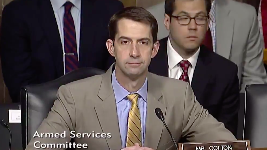 Sen. Tom Cotton trashes Obama’s Navy Secretary, says new nominee must ‘restore credibility’ Featured