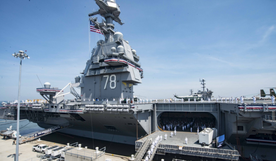 The Navy’s newest, most sophisticated aircraft carrier doesn’t have urinals Featured