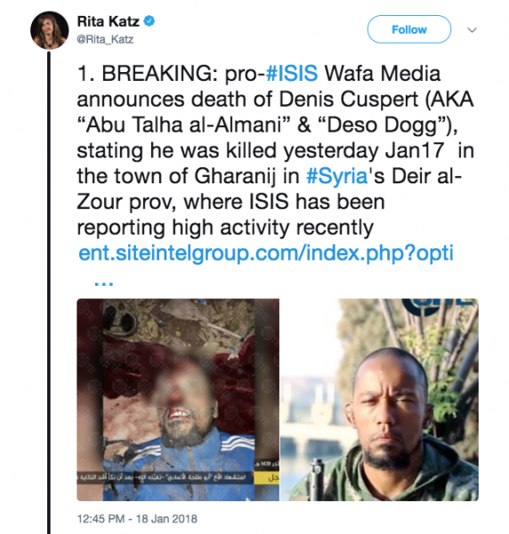 Infamous German rapper turned ISIS fighter has been killed in Syria ...