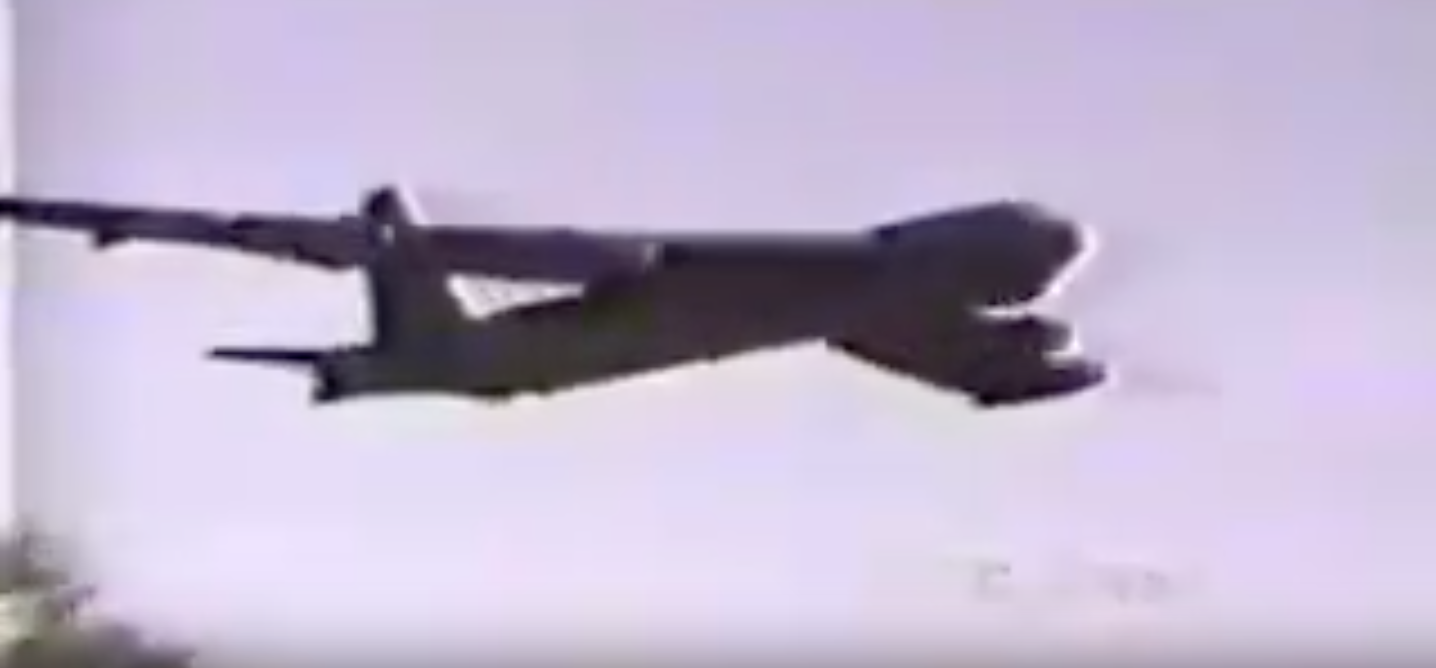 Watch footage of the tragic 1994 B52 crash at Fairchild Air Force Base