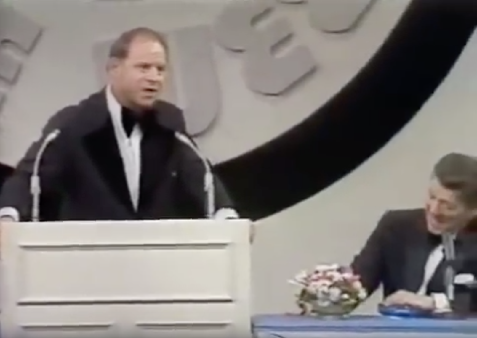 Watch comedy legend Don Rickles roast Ronald Reagan American Military