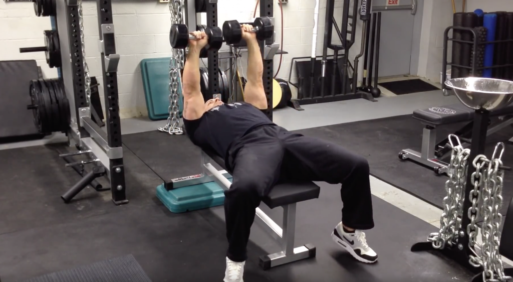 Watch this simple move to make your pecs blow up