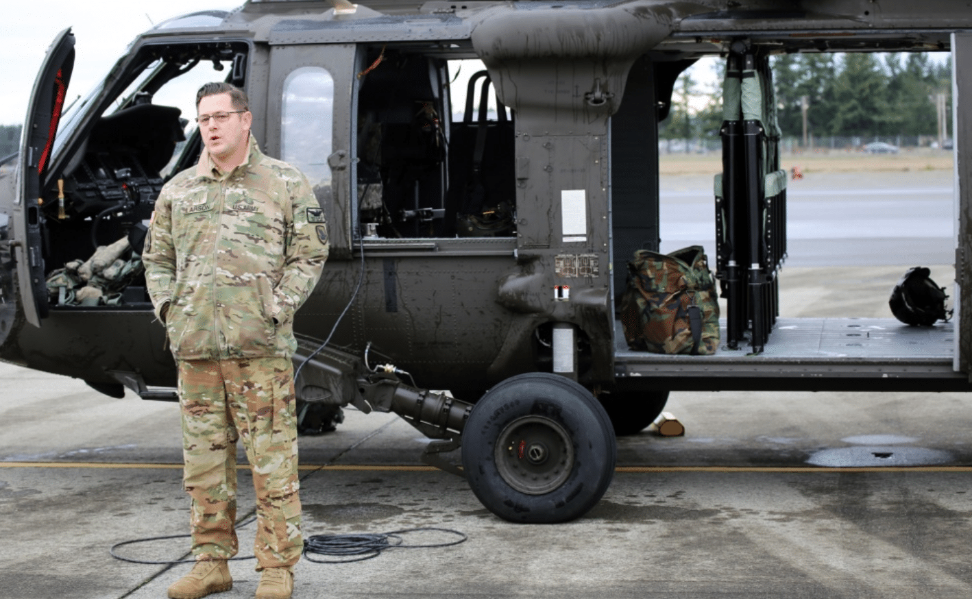 Final flight in a storied career for a Washington National Guardsman