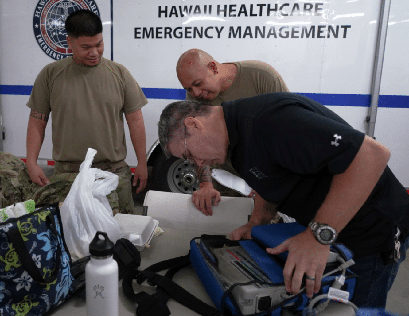Hawaii National Guard Airmen assist in distribution of key medical