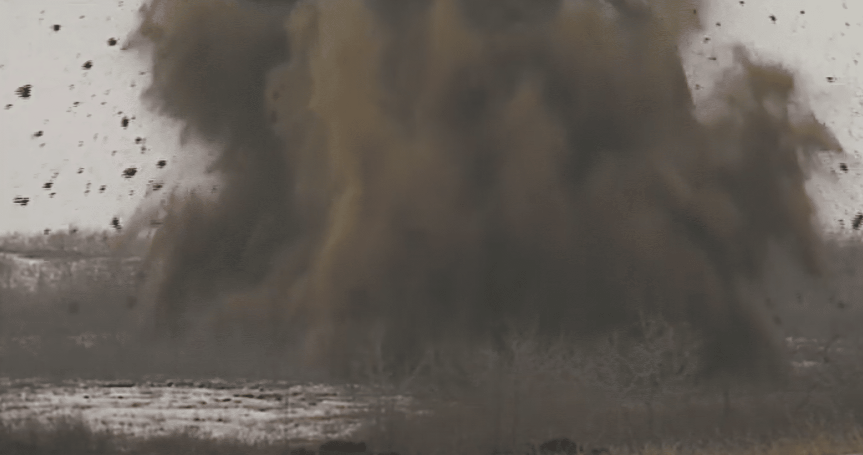 Watch actual military explosions with raw sound and footage American