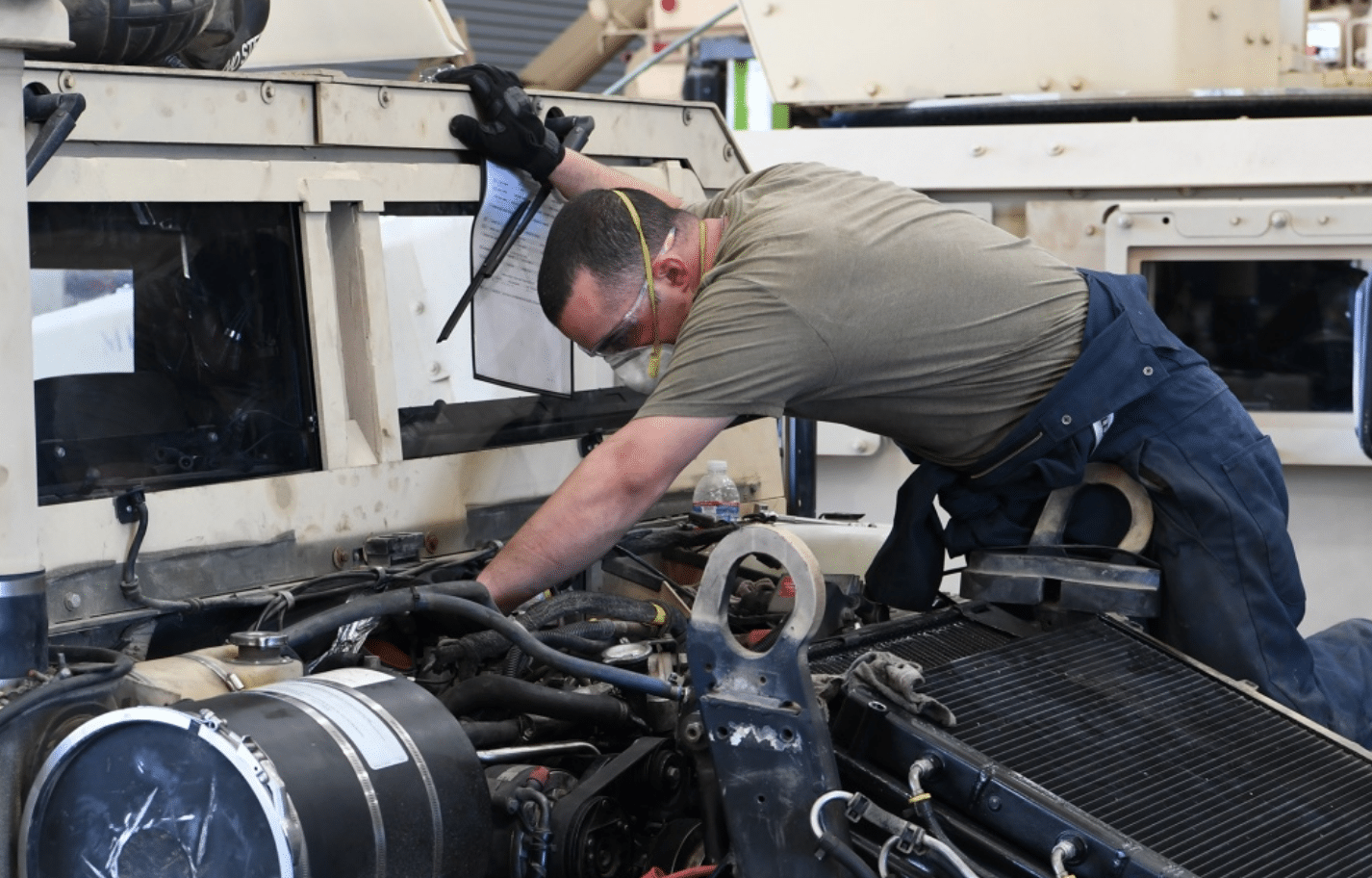 Guardsman’s civilian skills help get troops to missions during COVID19