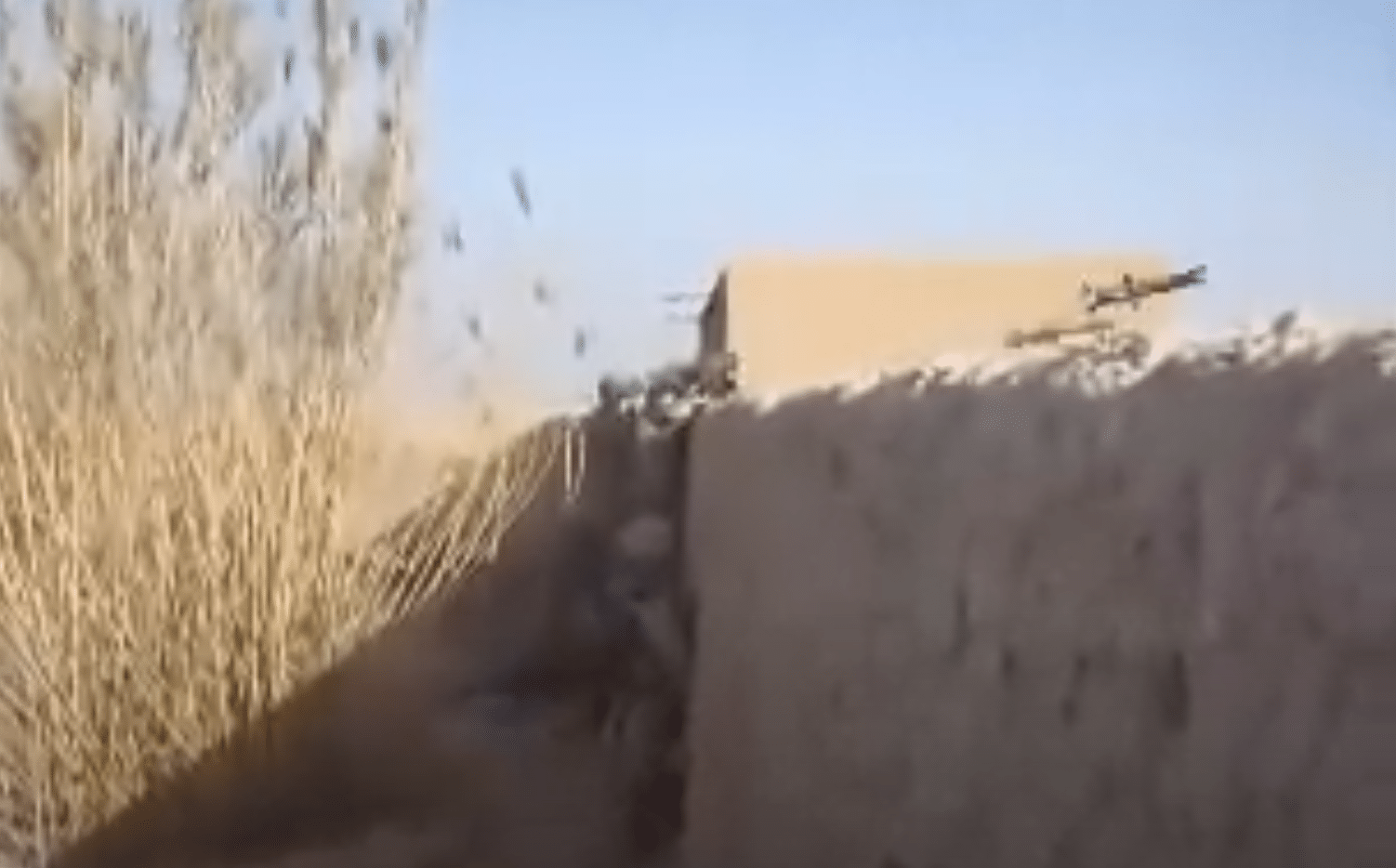 VIDEO Scary footage of a Javelin missile launching, then flopping during combat American