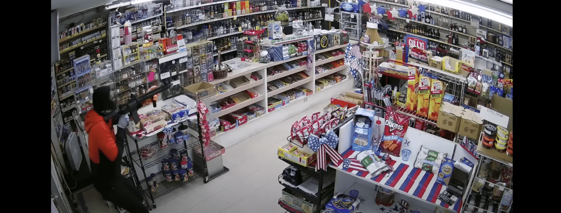 Video: 80-year-old store owner uses shotgun to stop armed robbers