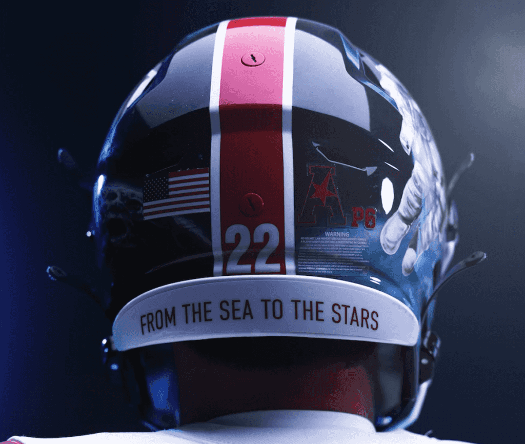 Navy football unveils NASA-themed uniforms to be worn against Army