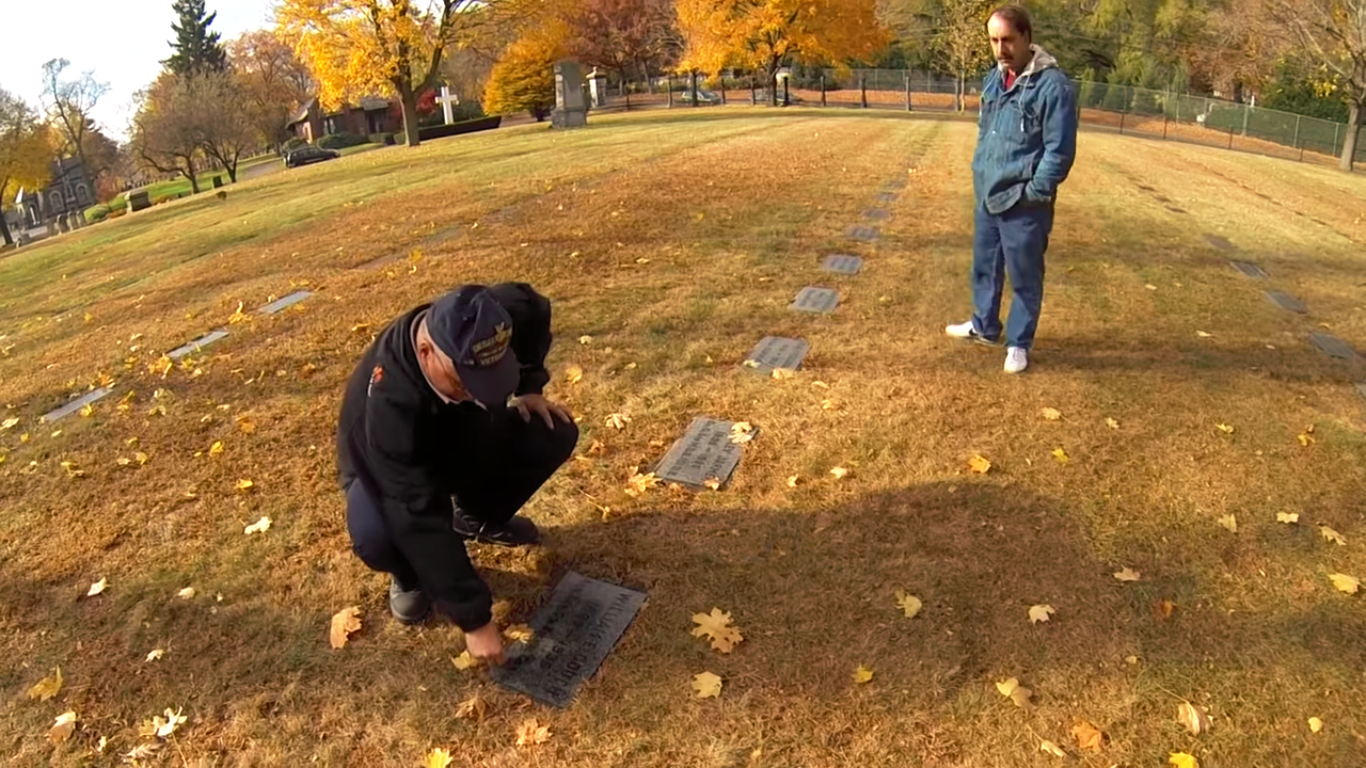 The meaning behind the tradition of leaving coins on veterans