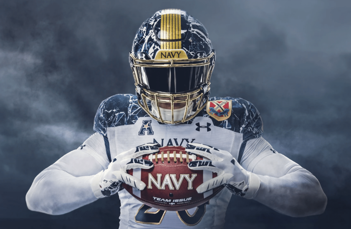 Pics/Video Navy football's specialty uniforms for Army game celebrate