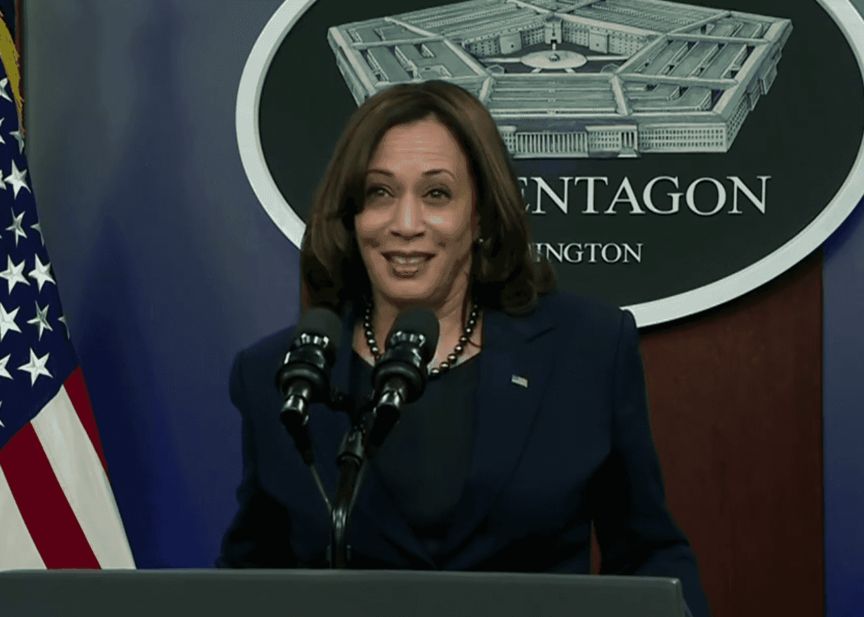 VP Kamala Harris spoke to the military - here's what she said ...