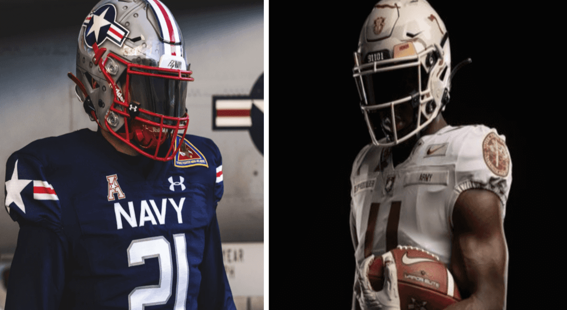 Videos Army, Navy football release special uniforms for Army Navy game