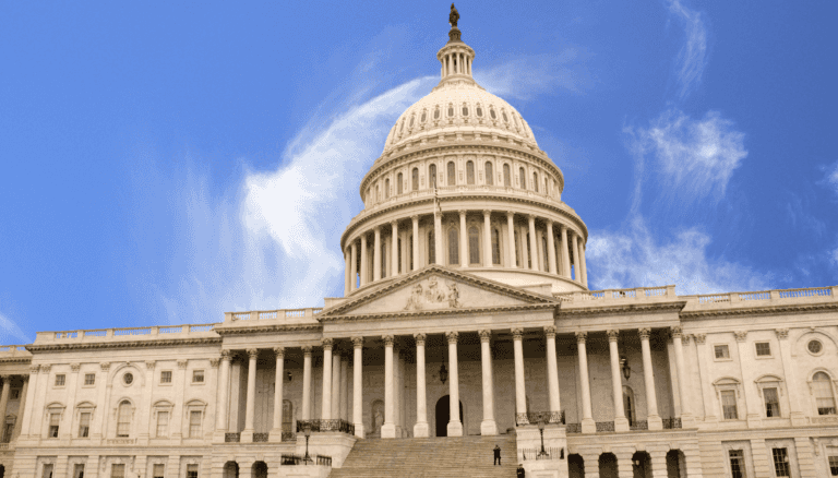 United States Capitol Building in Washington, DC