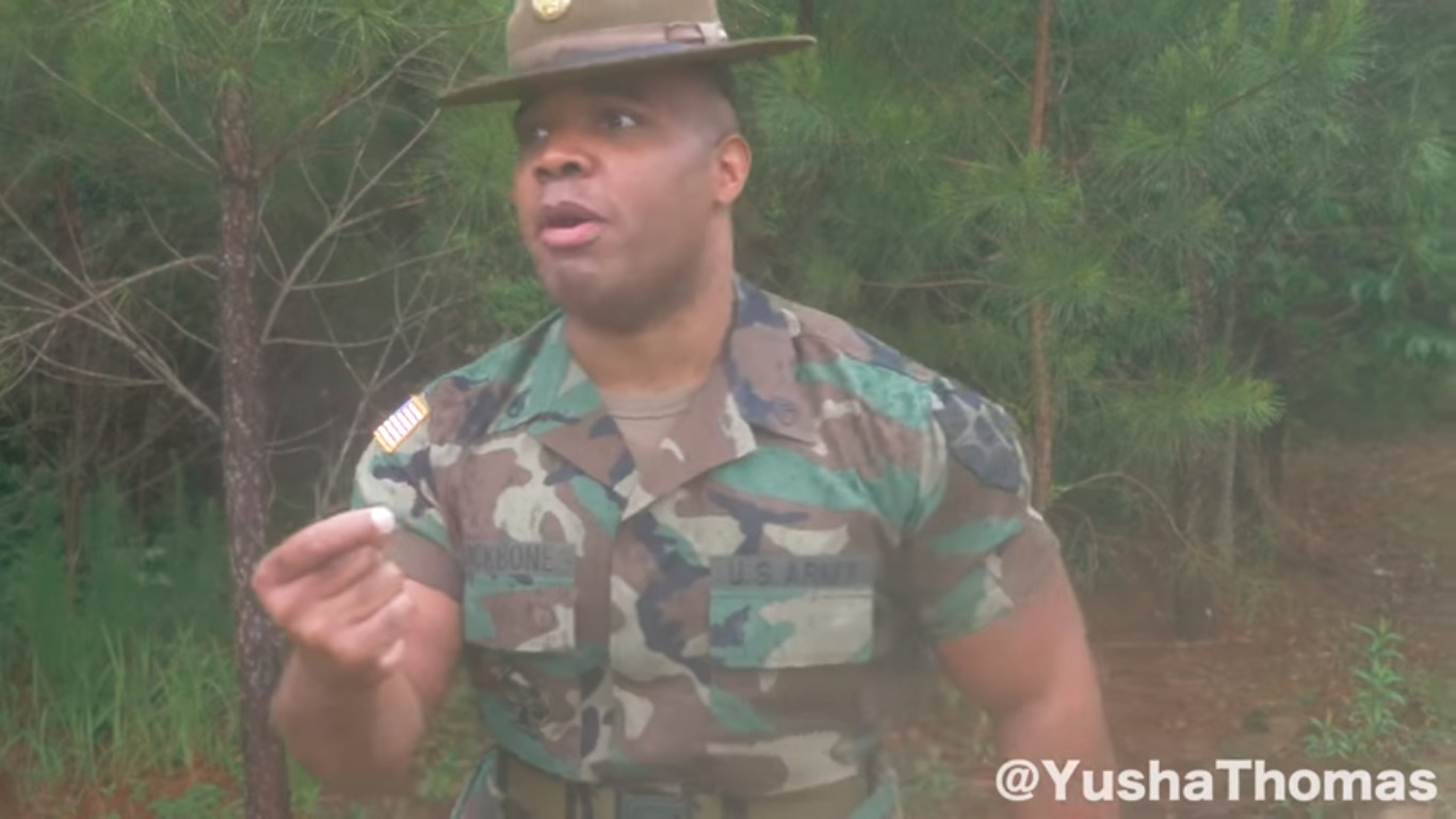 (VIDEO) Hilarious reminder that Drill Sergeants will 'smoke' you for