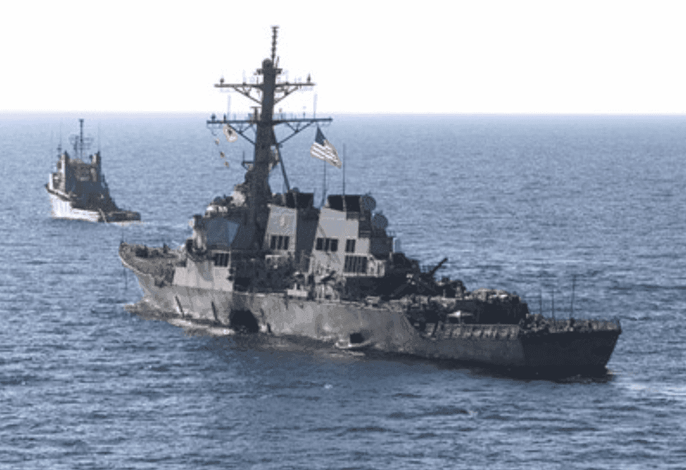 US Navy destroyers shoot down Iranian missiles