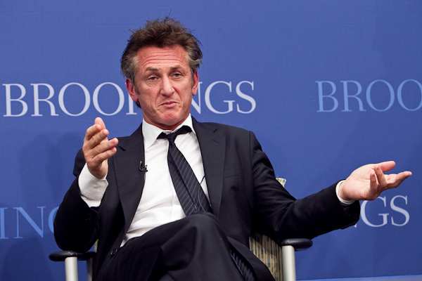 Actor Sean Penn says he's 'thinking about taking up arms against Russia'