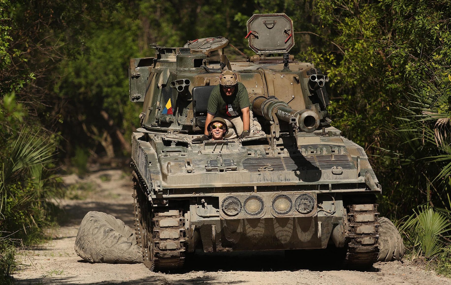 Tank America in FL offers a 17ton tankdriving adventure American