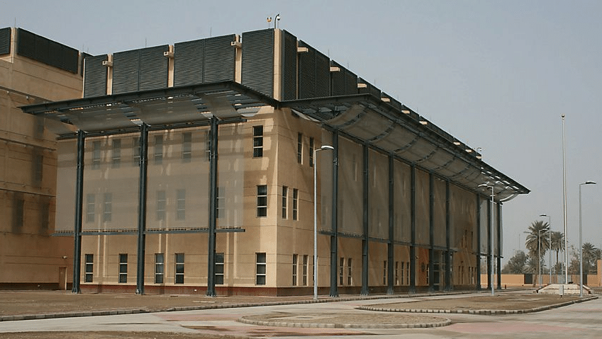 Rocket targeting US embassy in Baghdad intercepted