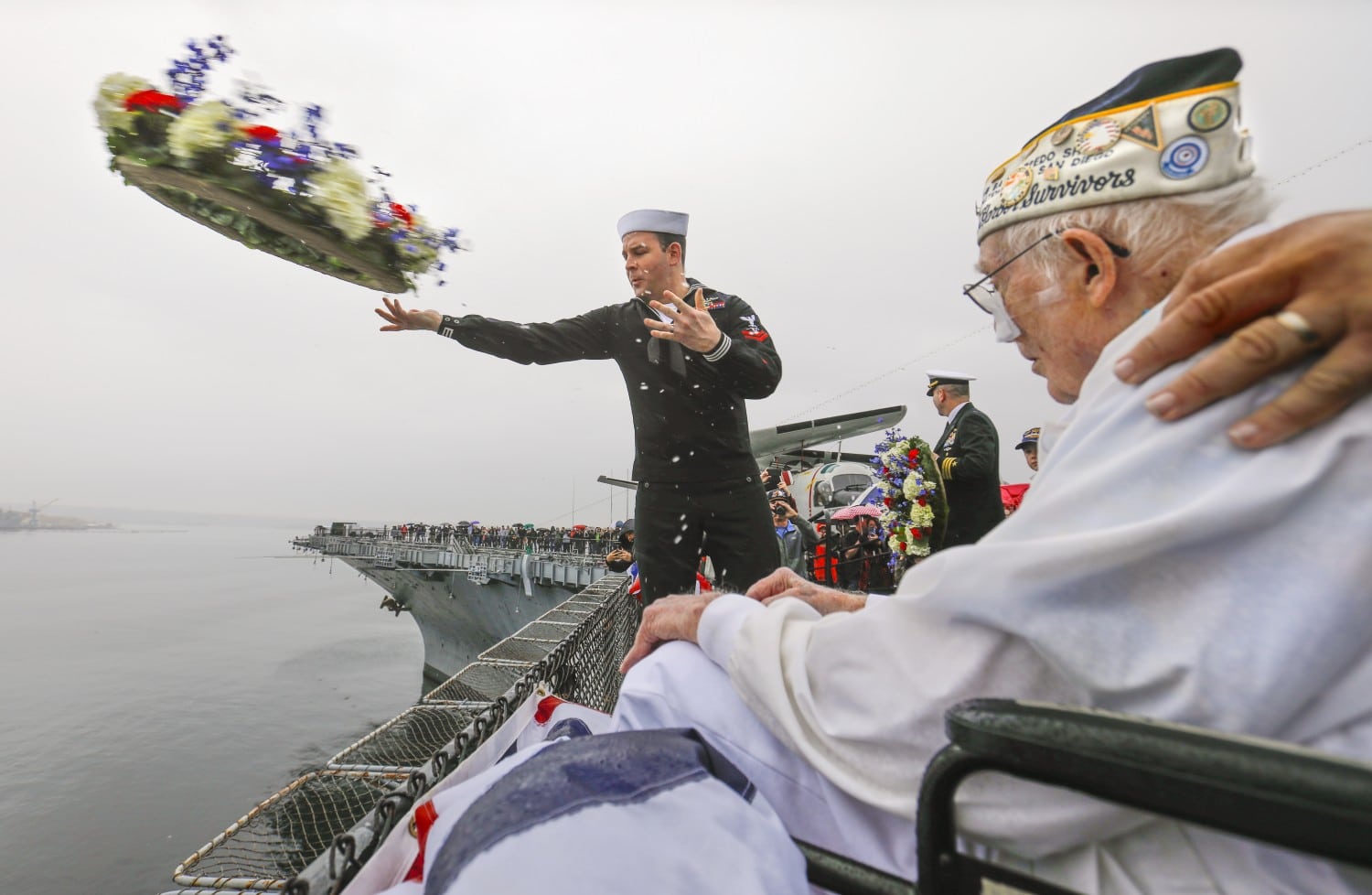 Annual Pearl Harbor ceremony touched with sadness as number of