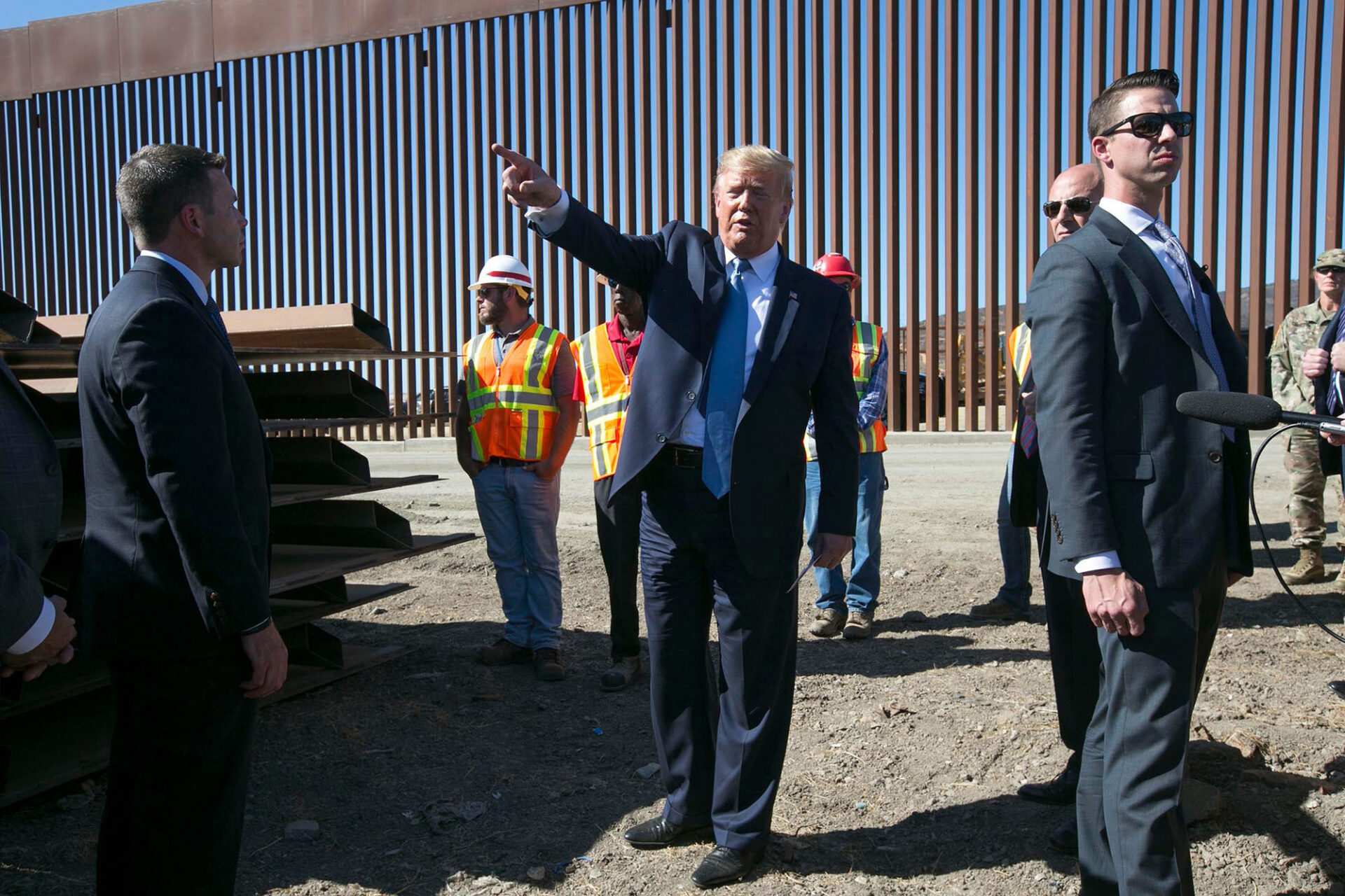 Trump announces visit to 'decimated' southern border with TX Gov