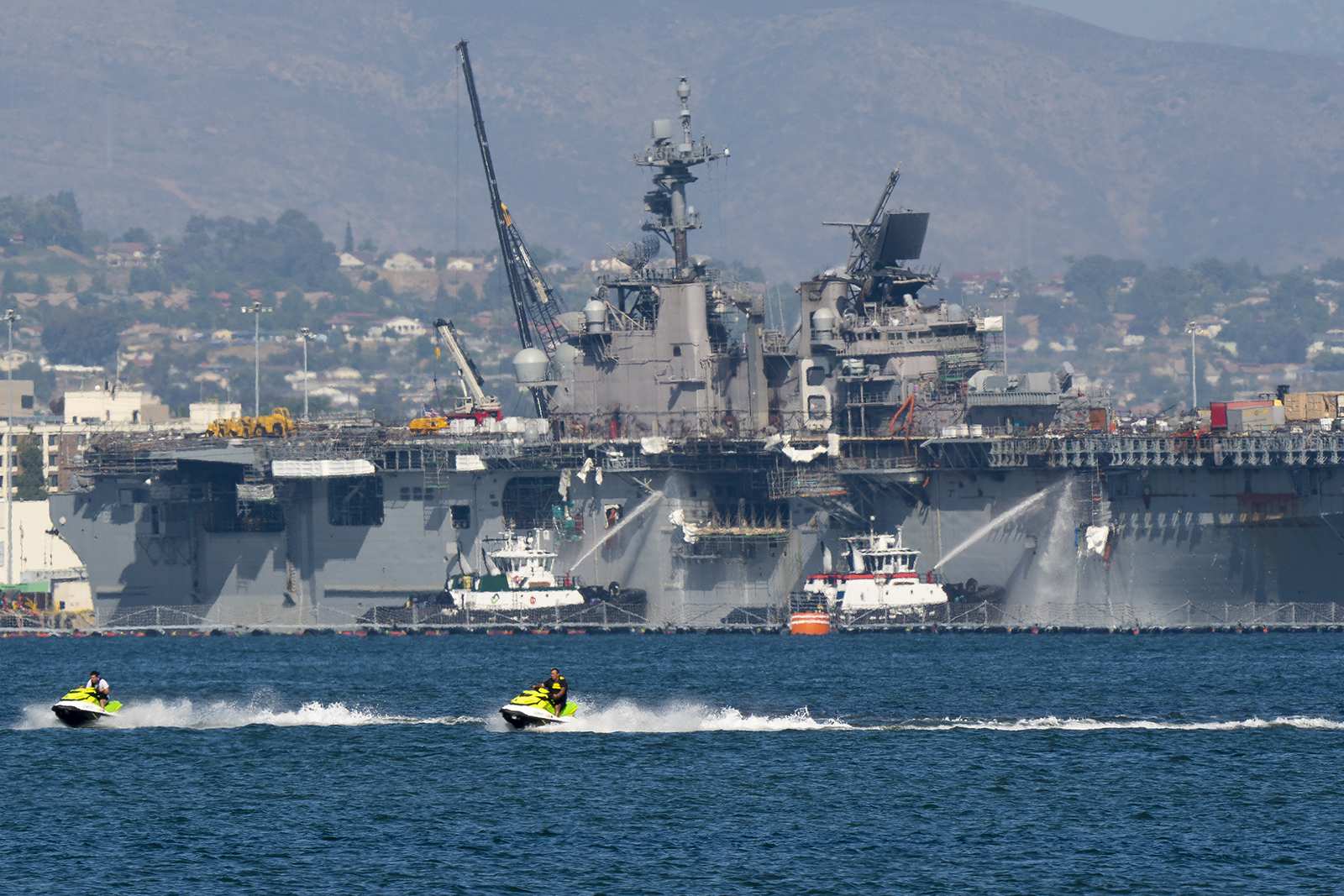 Navy prosecutors say circumstantial evidence enough to convict sailor in San Diego ship fire