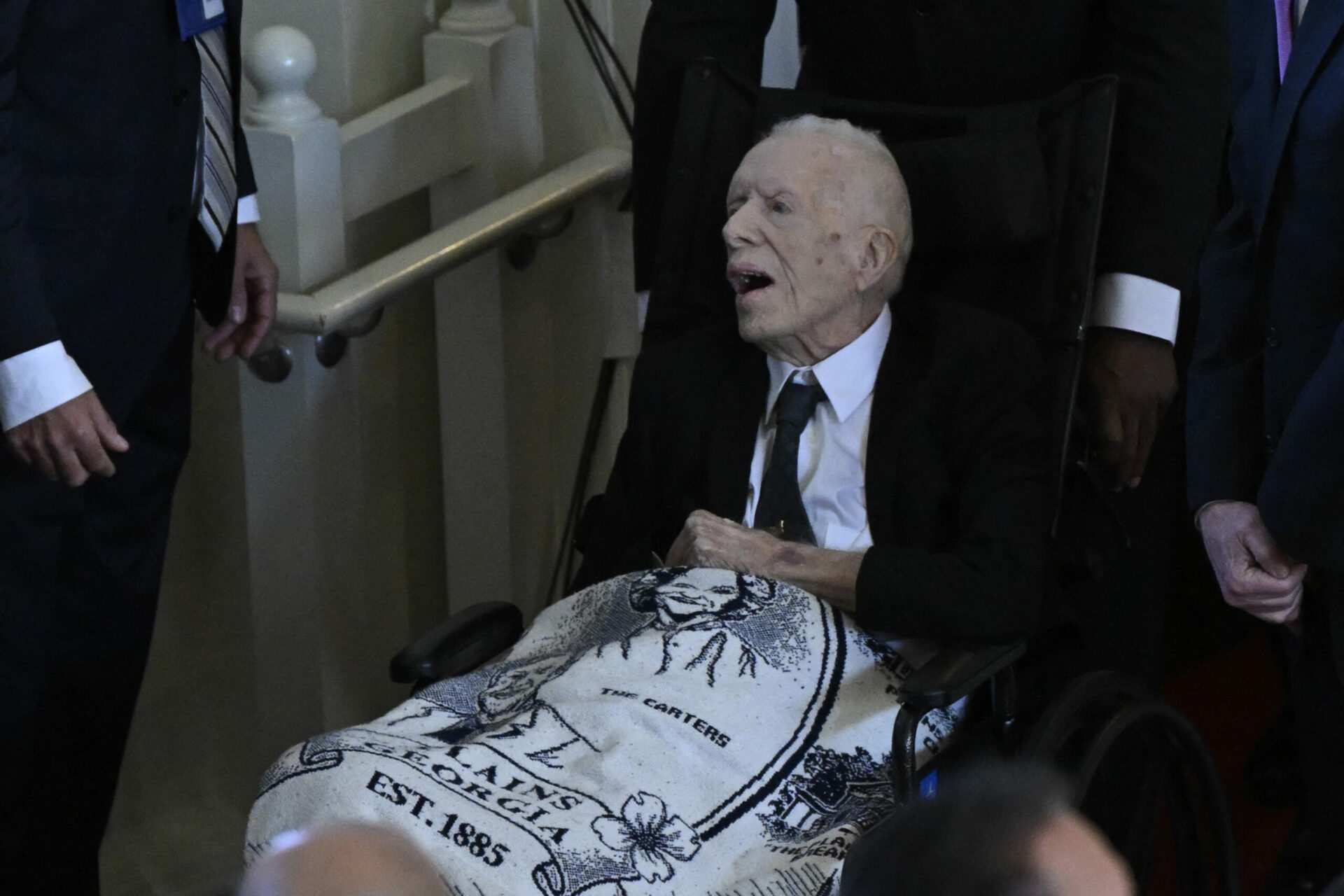 Jimmy Carter not awake every day, 15 months into hospice