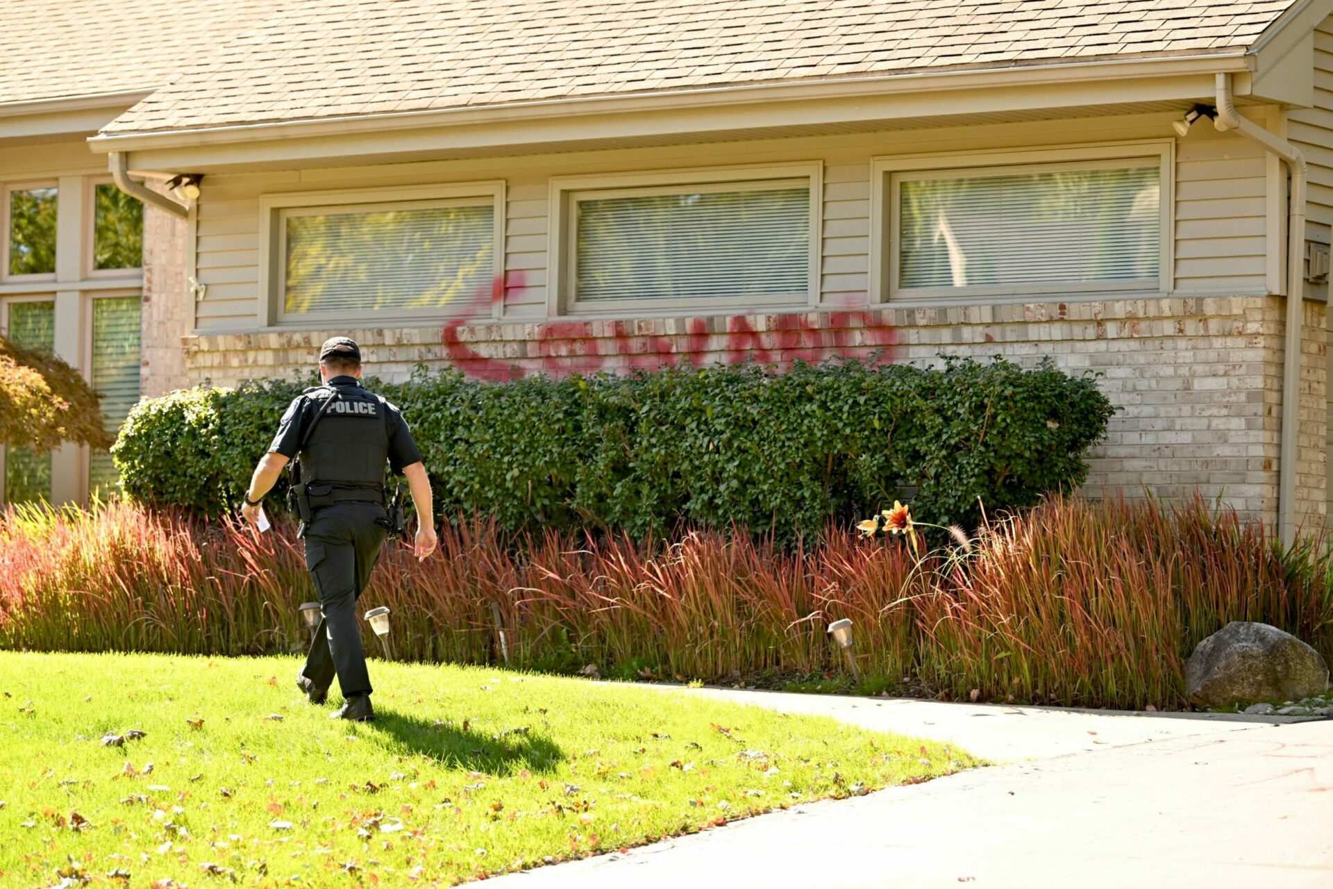 2 University of Michigan leaders’ homes vandalized on anniversary of Hamas attacks