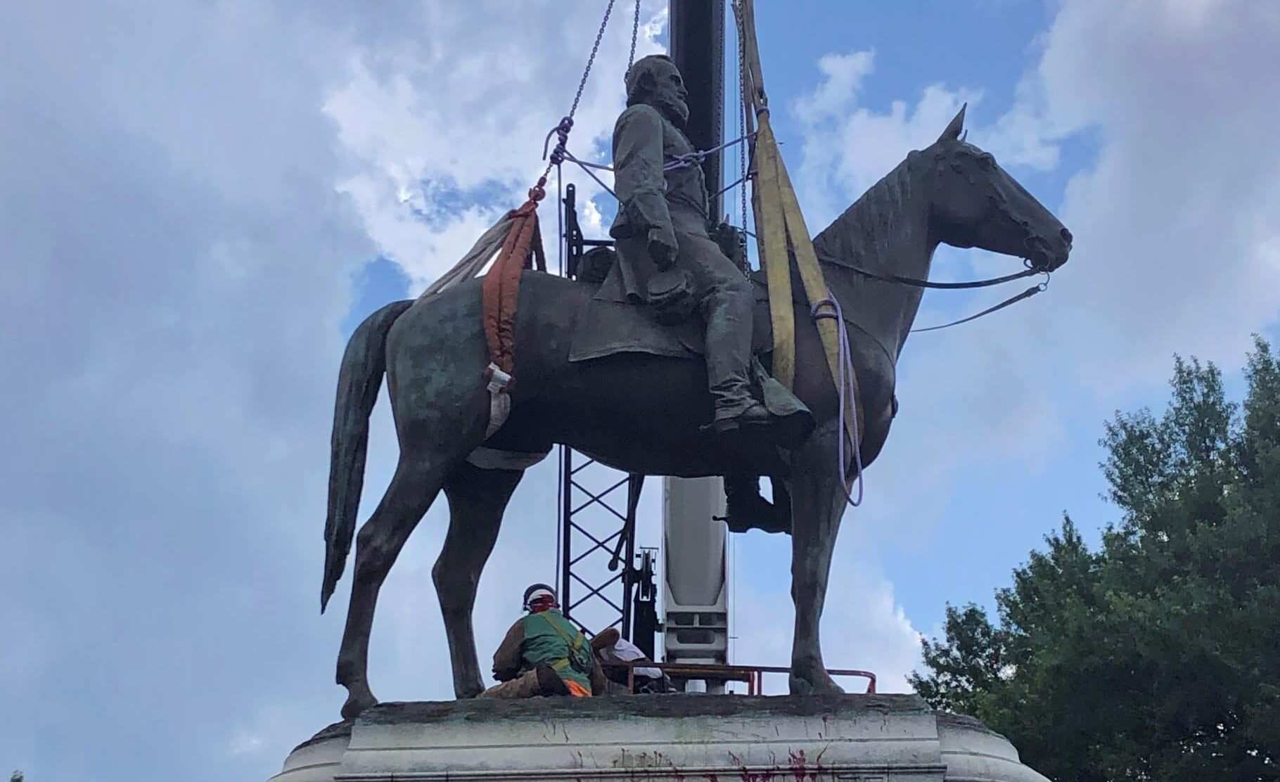 Confederate statues are coming down via executive order in Richmond, VA
