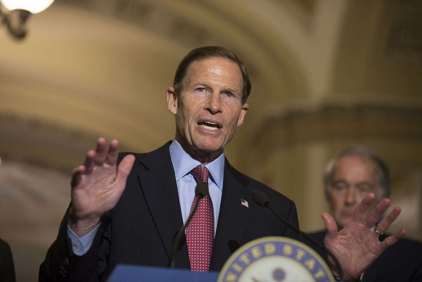 Sen. Blumenthal, back from the Middle East, says opportunities for cease-fire are being negotiated