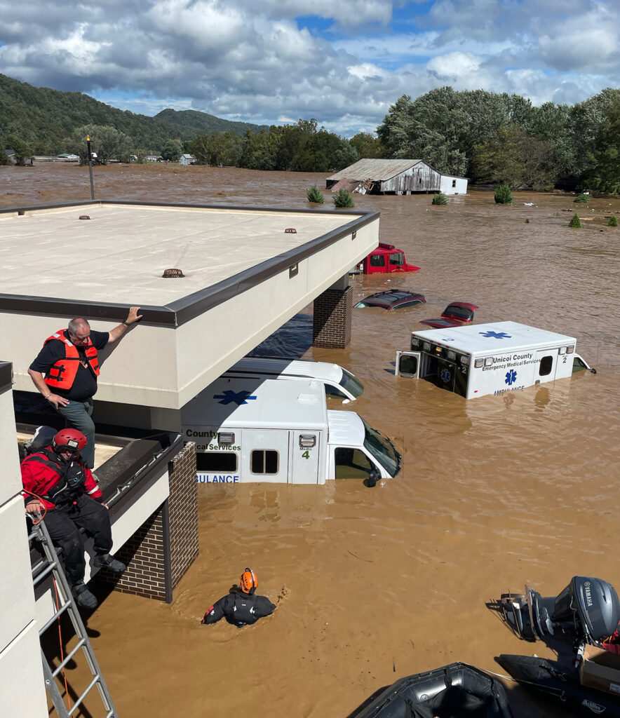 Helicopters rescued patients in ‘apocalyptic’ flood. Other hospitals are at risk, too