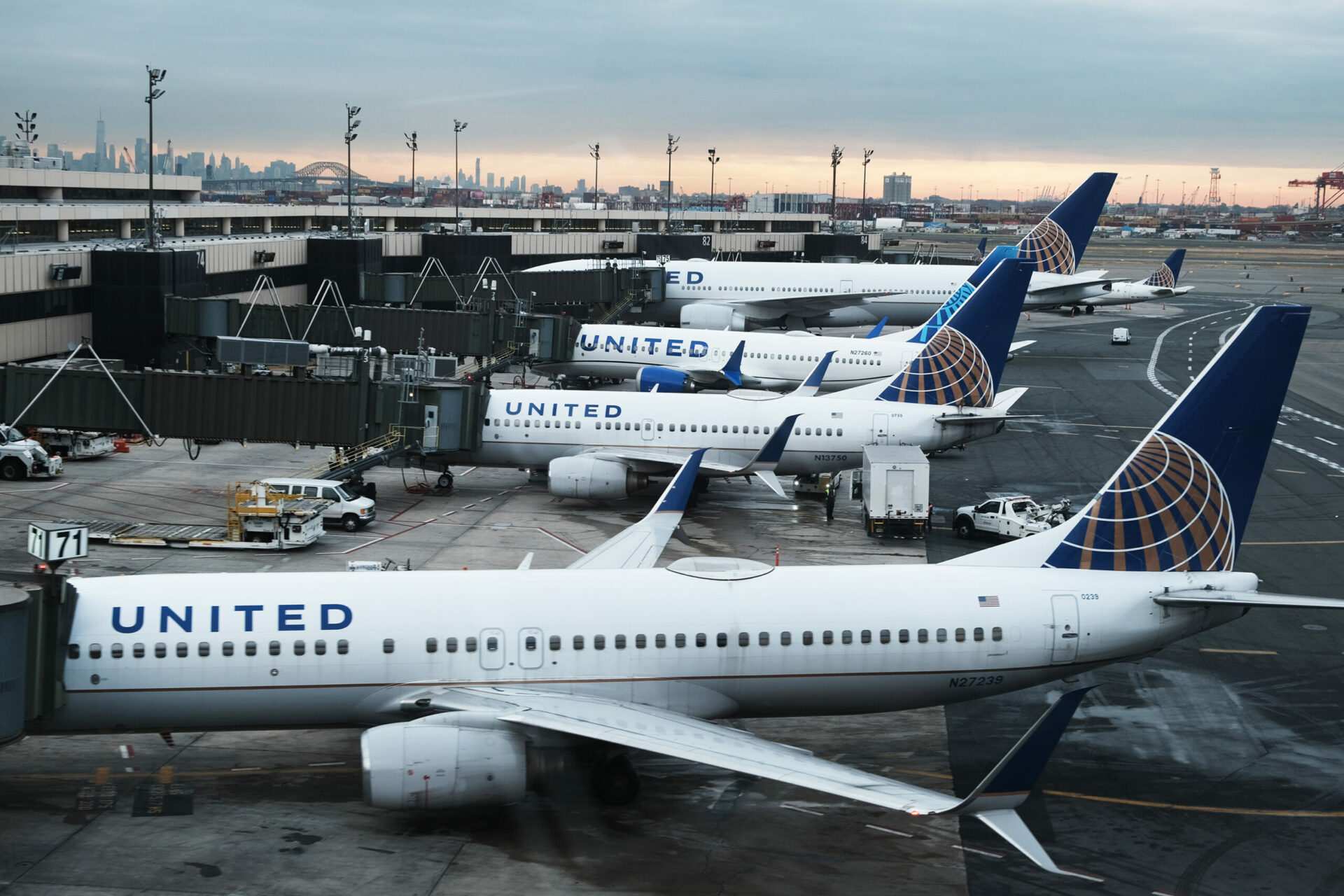 Flights grounded, delayed at Newark Airport after private jet goes off runway