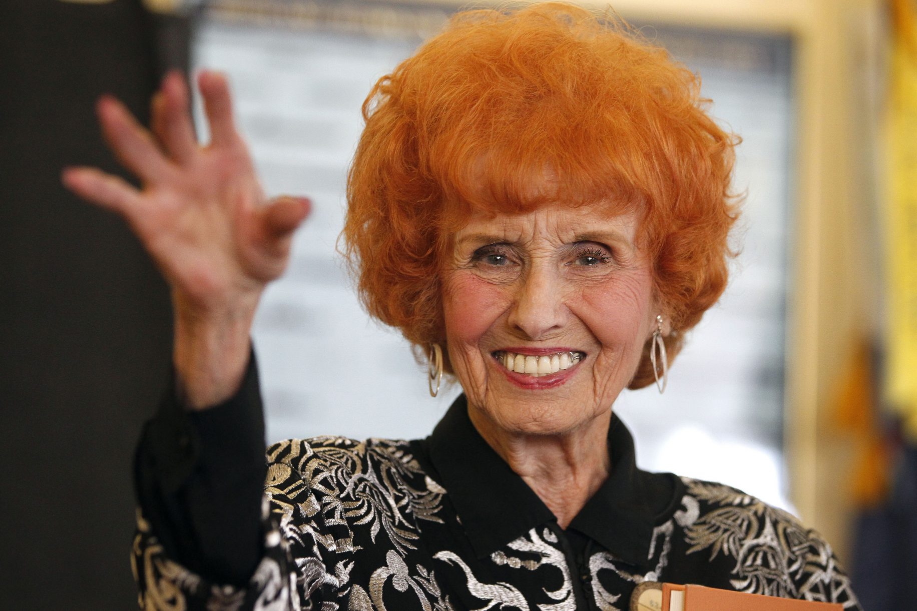 An original Rosie the Riveter, who worked the production line until age